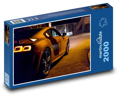 Produktbild von Puzzle 2000 Sportwagen in der Nachtstadt - martinpuzzle