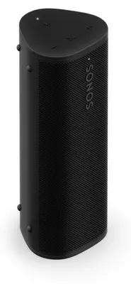 Obrázek produktu pro Sonos Roam 2, Bezdrátový, 1,2 m, Stereofonní přenosný reproduktor, Černá, Válec, Knoflíky