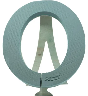 Produktbild von OASIS® BIOLINE® Buchstaben aus Frischblumen-Steckschaum, 37 × 40 × 5 cm, Ausf:O