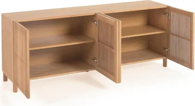 Produktbild von Sideboard Beyla 180 x 42,5 x 71,5 cm Eiche Wohnzimmer Schlafzimmer
