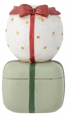 Produktbild von Grüne Polyresin-Kerze, Ø5x9cm, Deko