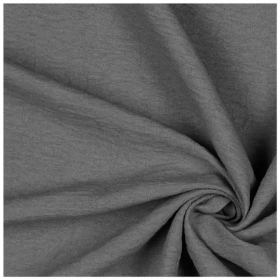 Papillion Stoff ab 1m x 150cm Meterware unifarben Polyesterstoff Sommerstoff grau
