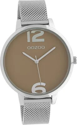 Produktbild von Oozoo Metall Damen Uhr Analog Quarzuhr Armband silber Timepieces D2UOC10140