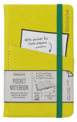 Zdjęcie produktu dla Bookaroo Notatnik Journal Pocket A6 oliwkowy