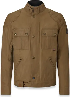 Zdjęcie produktu dla Woskowana kurtka motocyklowa Belstaff Brooklands, piaskowy, 4XL