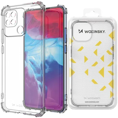 Zdjęcie produktu dla Wozinsky Anti Shock Etui Xiaomi Redmi 10C Pancerny Pokrowiec Przezroczyste