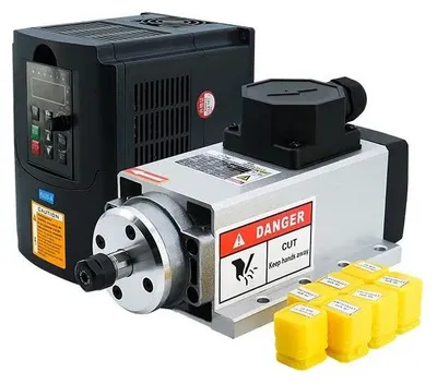 Immagine prodotto di Motore a mandrino, prestazioni ad alta velocità, compatibilità migliorata, scatola di derivazione YL VFD, 2,2 kW 220 V