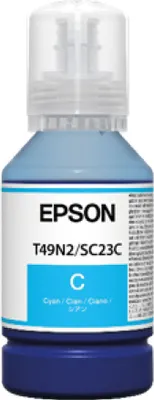Produktbild von Epson Dye Sublimation Cyan T49N200 (140mL) für SureColor SC-F100 - SC-F500 - SC-F501