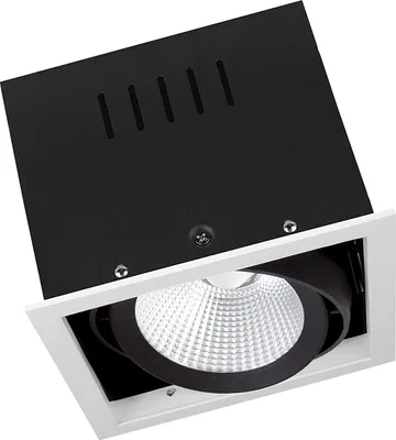 Produktbild von LEDVANCE Spot Multi, Einbaustrahler, 1 Glühbirne(n), LED, 3000 K, 2700 lm, Schwarz, Weiß