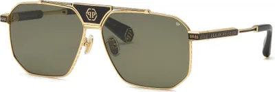 Produktbild von Philipp Plein SPP152V Oro rose' lucido c/parti nero semilucido 63/13/145 Herren Sonnenbrillen