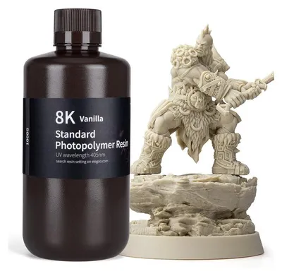 Produktbild von ELEGOO 8K Standard Resin 1KG, Vanille