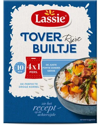 Produktbild von Lassie Builtjes Toverrijst 300g – Aromatischer Reis für vielseitige Gerichte