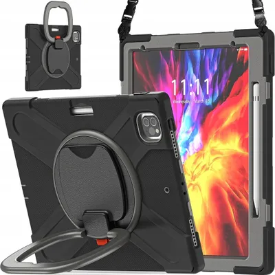 Immagine prodotto di Pad Pro 12,9" con supporto e tracolla nero