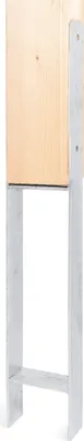Image de Alberts 4xH-Anker Porteur de poteau Carport Sabot de poteau H-porteur 800 mm