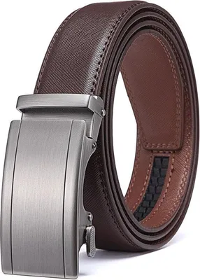 Produktbild von Automatic Leder Herenrim - verstellbarer Rip mit Schnalle - Breite 35 mm