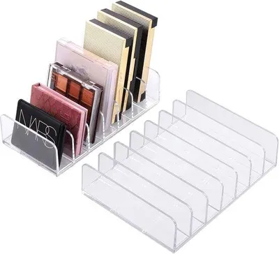 Produktbild von Kosmetik-Organizer-Set aus Acryl mit 7 Fächern für Schminktisch und Schminkkommode
