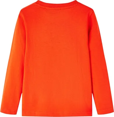 Immagine prodotto di vidaXL Camicia a maniche lunghe per bambini arancione chiaro 104