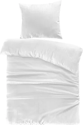 Produktbild von Bettwäsche Valerina 100-FR Weiß 220cm x 240cm / 65cm x 65cm (2 Stk.)