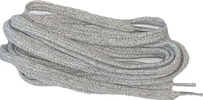 Zdjęcie produktu dla Sznurowadła płaskie bawełniane 100 cm Szare