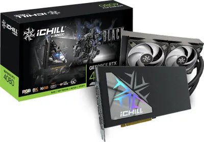 Zdjęcie produktu dla Inno3D iChiLL GeForce RTX 4080 Black – karty graficzne