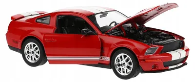 Produktbild von Welly Shelby Cobra GT500 Metallmodellauto Maßstab 1:24 Rot