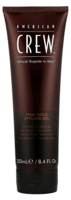 Image de American Crew, Gel fixant puissant, tenue forte, 250 ml