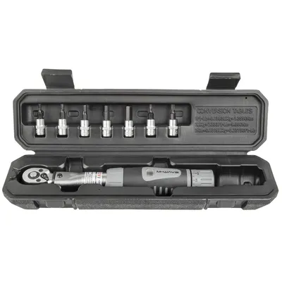Obrázek produktu pro M-Wave TW-2/24, Momentový klíč, Nm, Mechanický, 1/4", 2 - 24 Nm, 7 kusů