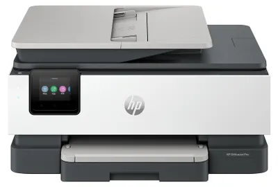 Produktbild von HP OfficeJet Pro Wireless Farbe Drucker, Instant Ink; Beidseitiger Druck, Thermal Inkjet, Farbdruck, 4800 x 1200 DPI, A4, Direktdruck, Grau