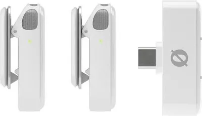 Obrázok produktu pre Rode Wireless Micro Bezdrôtový mikrofónový systém USB-C biely s tkaninou