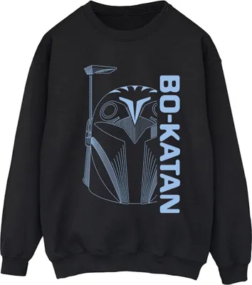 Produktbild von Star Wars - "The Mandalorian" Sweatshirt für Damen BI39622 (L) (Schwarz)