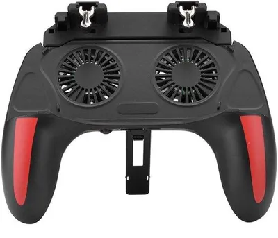 Image de Allecto - Manette de jeu mobile - Double ventilateur de refroidissement - 2500 mAh - Manette pour smartphones - Idéale pour les joueurs - Compatible avec les smartphones de 4,7 à 6,5 pouces...