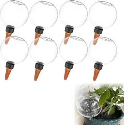 Produktbild von 8 Stück Bewässerungskugeln, Wasserspender Pflanzen, Automatische Pflanzenbewässerung, Selbstbewässerung Bewässerungskugel groß, Pflanzen Bewässerung