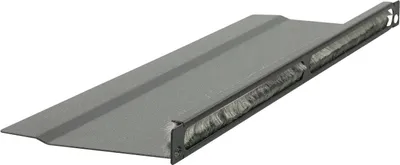 Zdjęcie produktu dla LOGON RAO215BL, Panel zarządzania kablami, Metal, Czarny