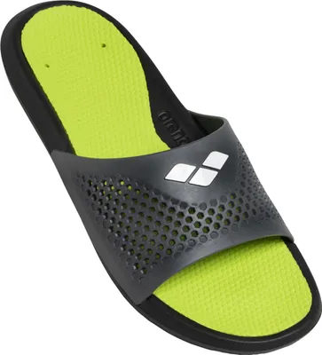 Produktbild von arena Pantolette Bruno black-lime-grey 40