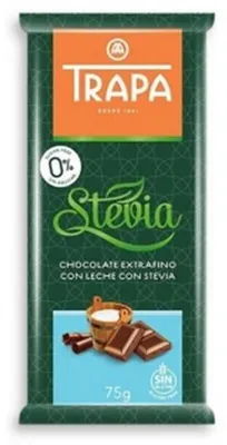 Czekolada mleczna crunch ze stewią 75 g