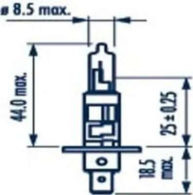 Obrázek produktu pro Autožárovky H1 48630 Range Power Blue+ S2