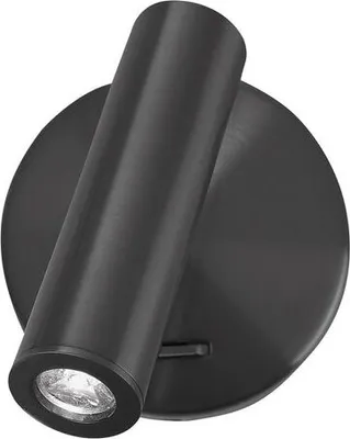 Produktbild von Nova Luce LAREDO LED Wandleuchte Schwarz 3W Warmweiss 11x9x11cm 8140523