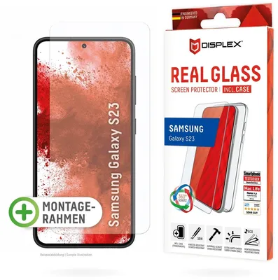 Produktbild von DISPLEX Real Glass + Case Samsung Galaxy S23.