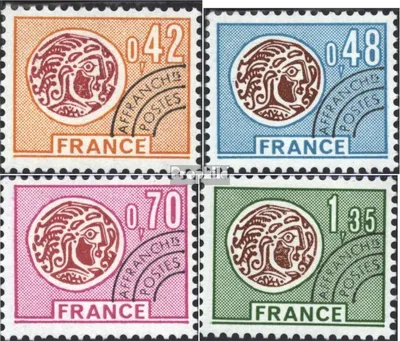 Produktbild von Briefmarken Frankreich 1975 Mi 1905-1908 (kompl.Ausg.) un Vorausentwertung