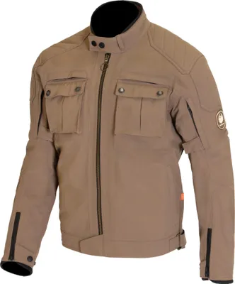 Zdjęcie produktu dla Laminowana tekstylna kurtka motocyklowa Merlin Coplow Eco D30, piaskowa, M