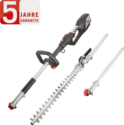 Produktbild von Scheppach TPH900 5910504901 Zweischneidige Elektro-Heckenschere, 900 Watt, 41 cm Schnittlänge