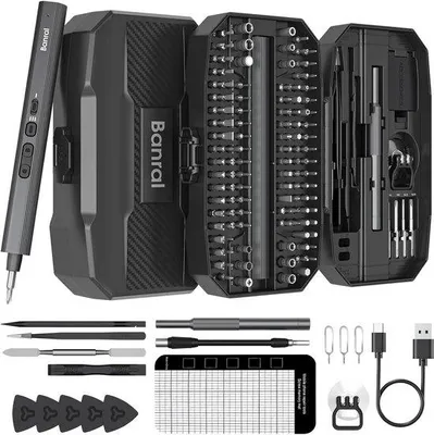 Obrázek produktu pro Elektrický minišroubovák 160 v 1, přesný, 3 rychlosti