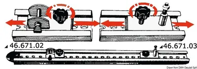 Image de Embout plastique pour rail, 1 pièce