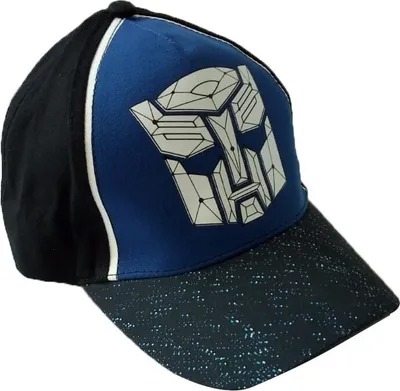 Immagine prodotto di Cappello da baseball Transformers Autobots con chiusura a velcro in nero, taglia 54 per bambini, berretto a punta, berretto, berretto