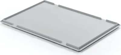 Produktbild von SuperSparSet 40x Auflagedeckel für Eurobehälter | HxBxT 30x40cm | Eurobox, Transportbox, Transportbehälter, Stapelbehälter