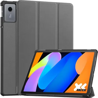 Produktbild von Lenovo Idea Tab 11 Hülle - Coverup Tri-Fold Ständer Klapphülle mit Schlaf/Wach-Funktion - Grau
