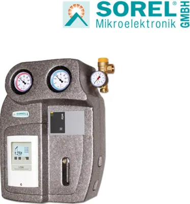 Produktbild von Sorel | Solar Pumpengruppe 2-Strang mit Pumpe 3/4'' + MTDC | S2-Solar-30