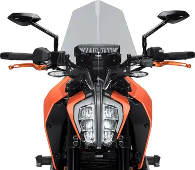 Zdjęcie produktu dla PUIG naked sport screen smoked clear ABE zatwierdzony dla Ktm