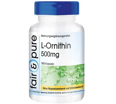 Produktbild von L-Ornithin 500mg