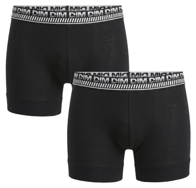 Produktbild von DIM 2er-Pack Herren-Boxershorts aus elastischer Baumwolle mit Passform AD202CS